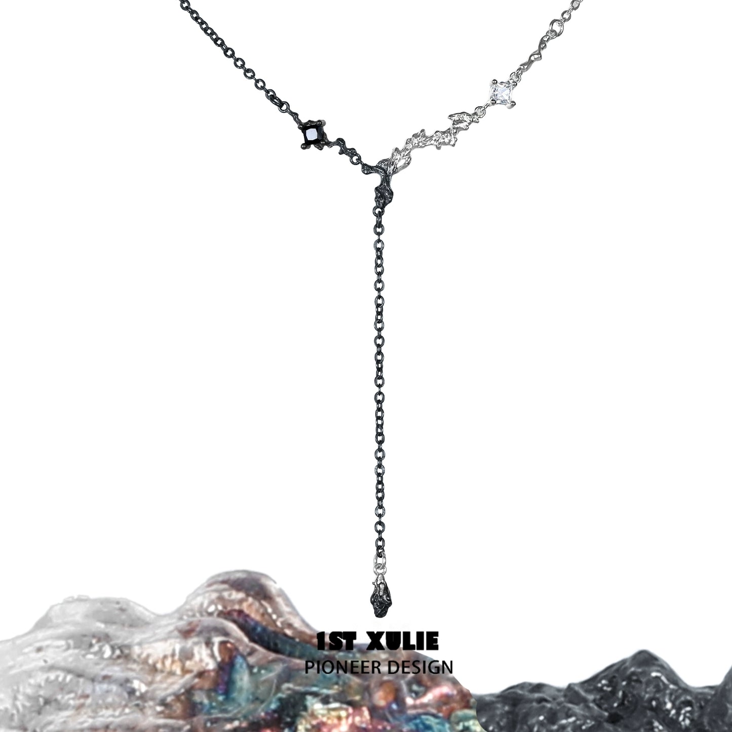 Eternal Flame Couple Necklace