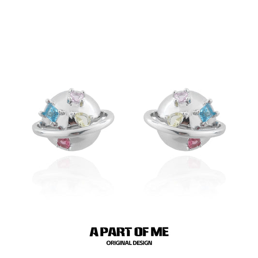 Sweet Saturn Ear Cuffs