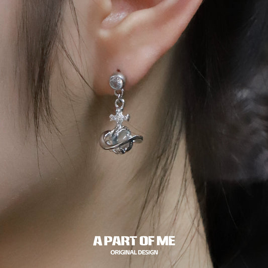 Mystic Mercury Orbit Earrings