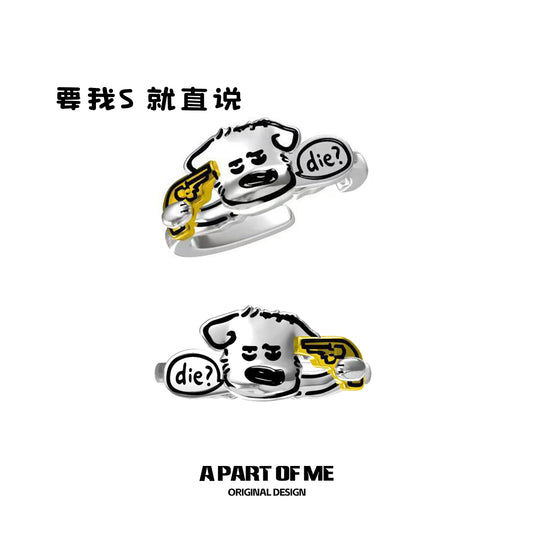 Melancholy Puppy Ear Cuffs