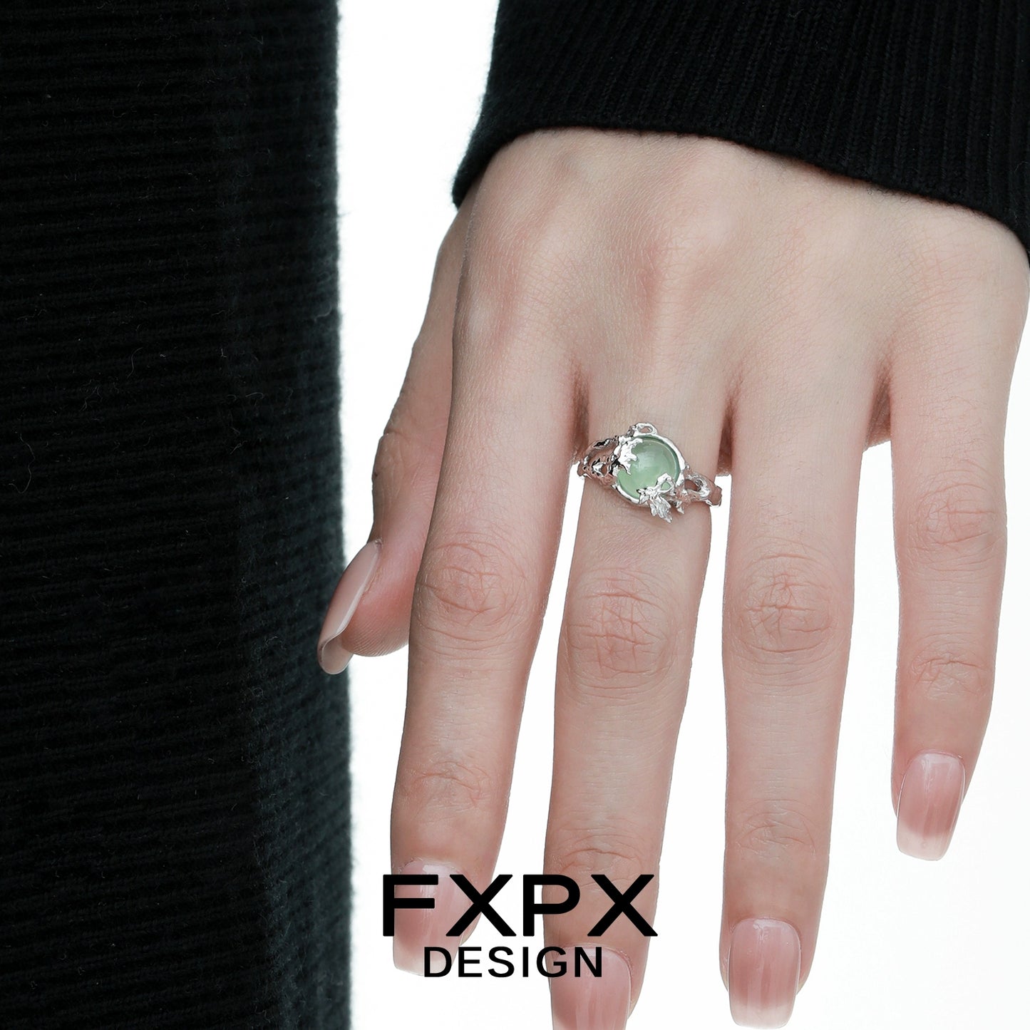 Eagle Claw Gem Ring