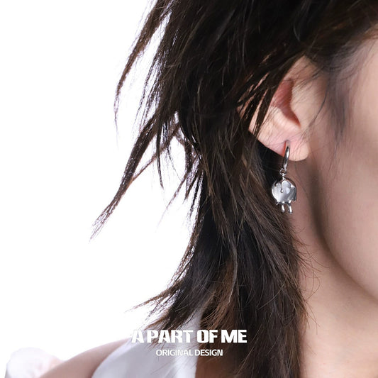 Gentle Opal Stud Earrings