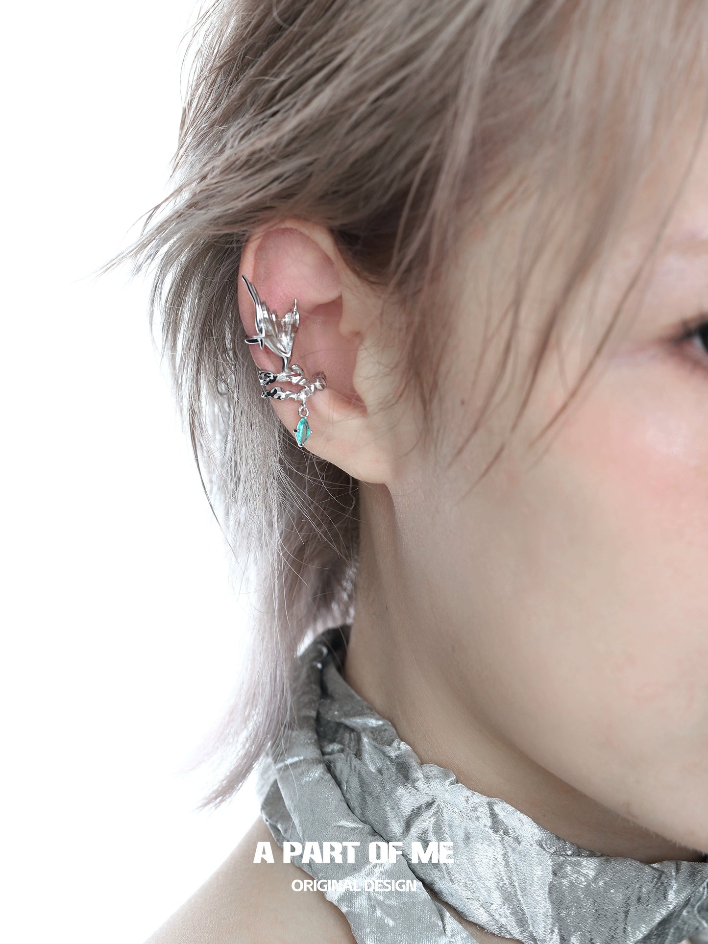 Silent Fishtail Ear Cuffs