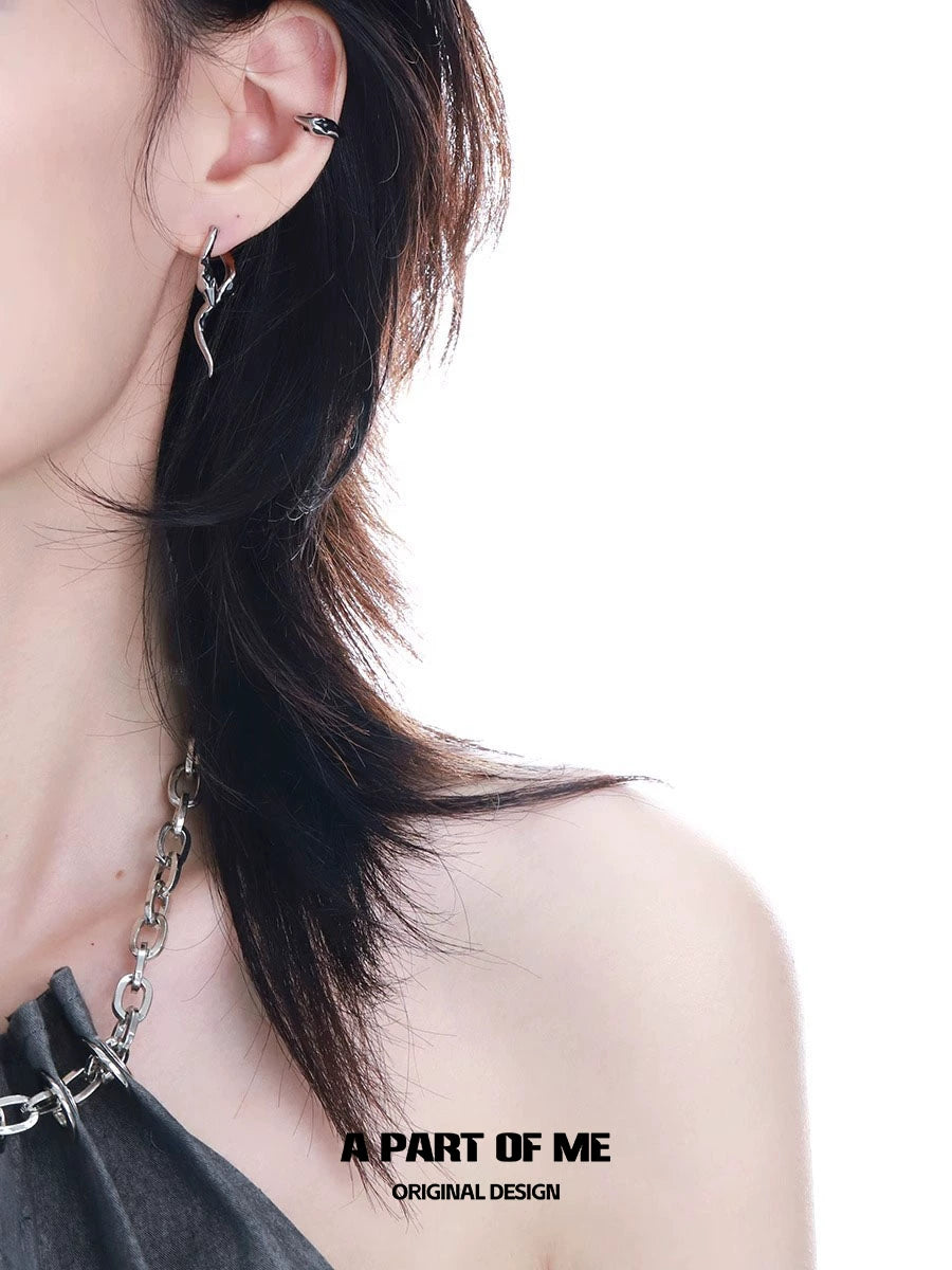 Slytherin Snake Colored Ear Cuff