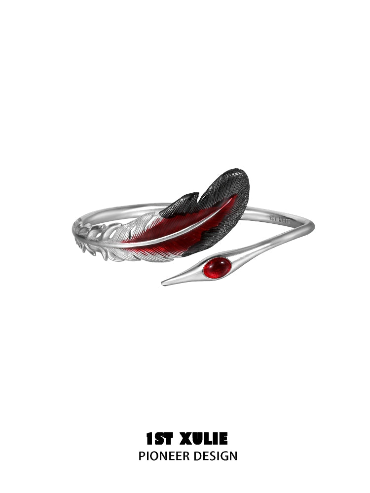 Bloody Feather Bracelet