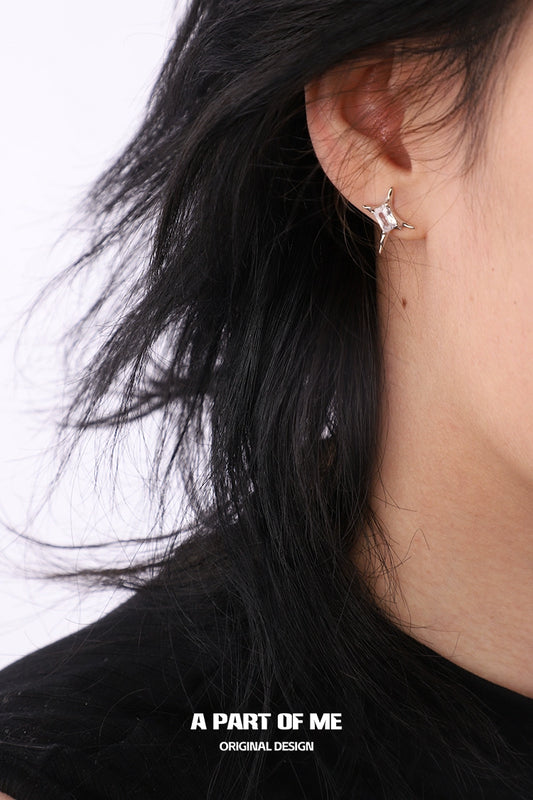 Rebel Zircon Stud Earrings