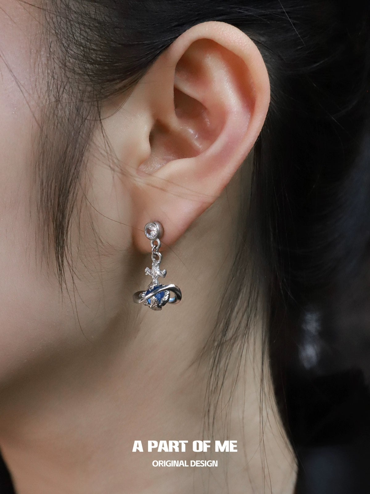 Mystic Mercury Orbit Earrings