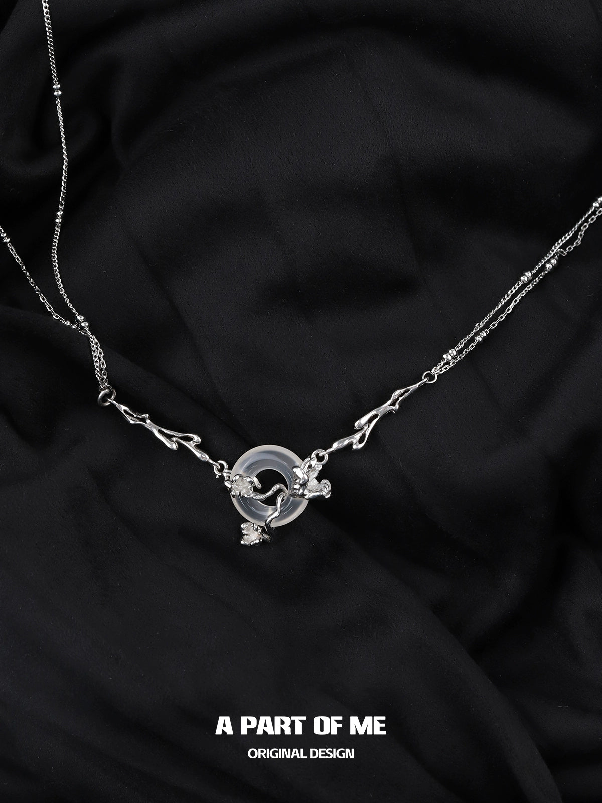 Cool God Chalcedony Necklace