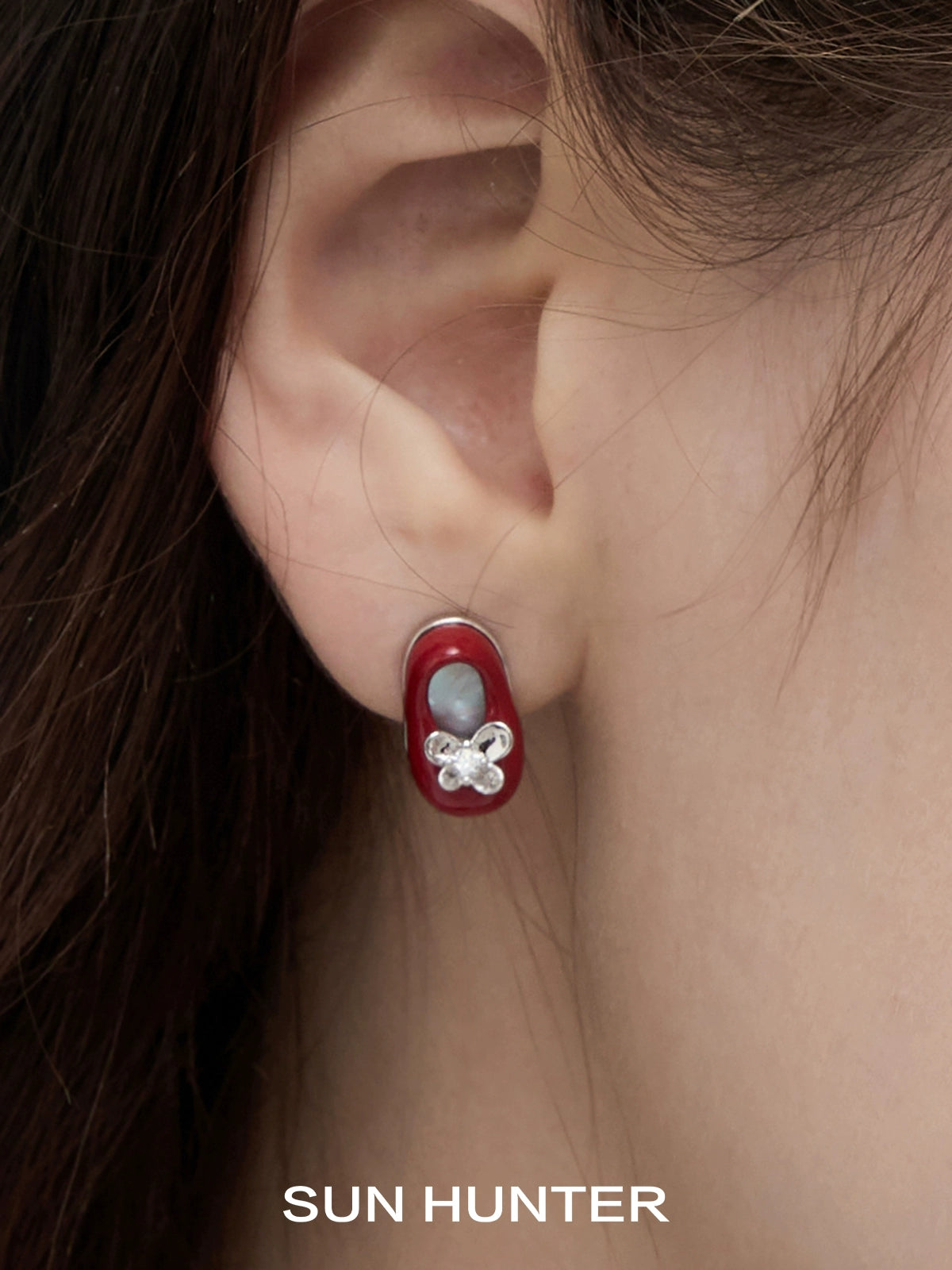 Vintage Cute Walking Shoe Earrings