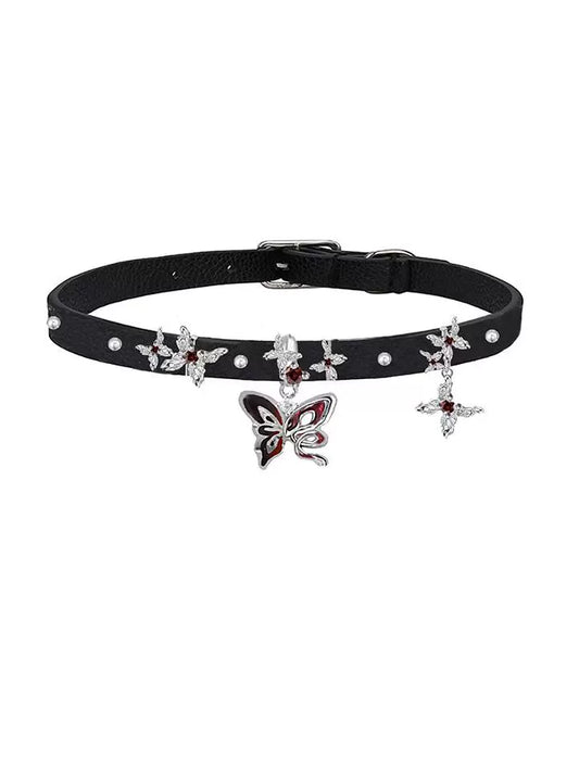 Midnight Butterfly Necklace