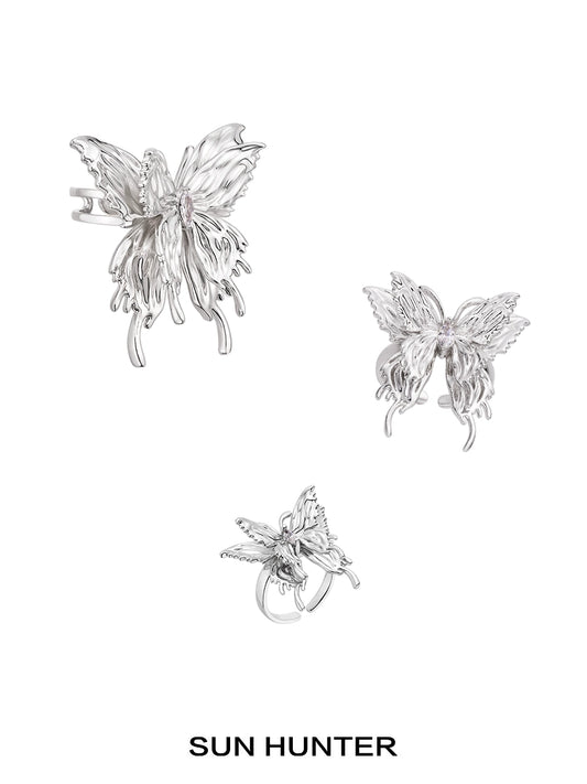 Dream Double-layer Butterfly Ring