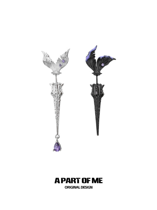 Fishtail Dart Sword Earrings