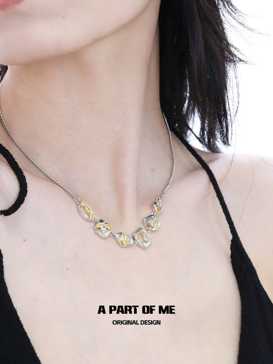 Radiant Sun Moon Necklace