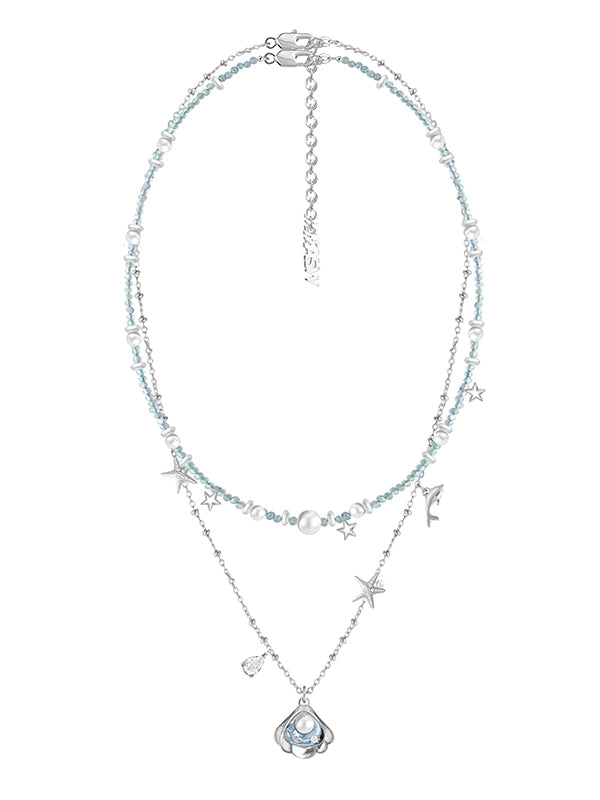 Sea Secret Beaded Necklace
