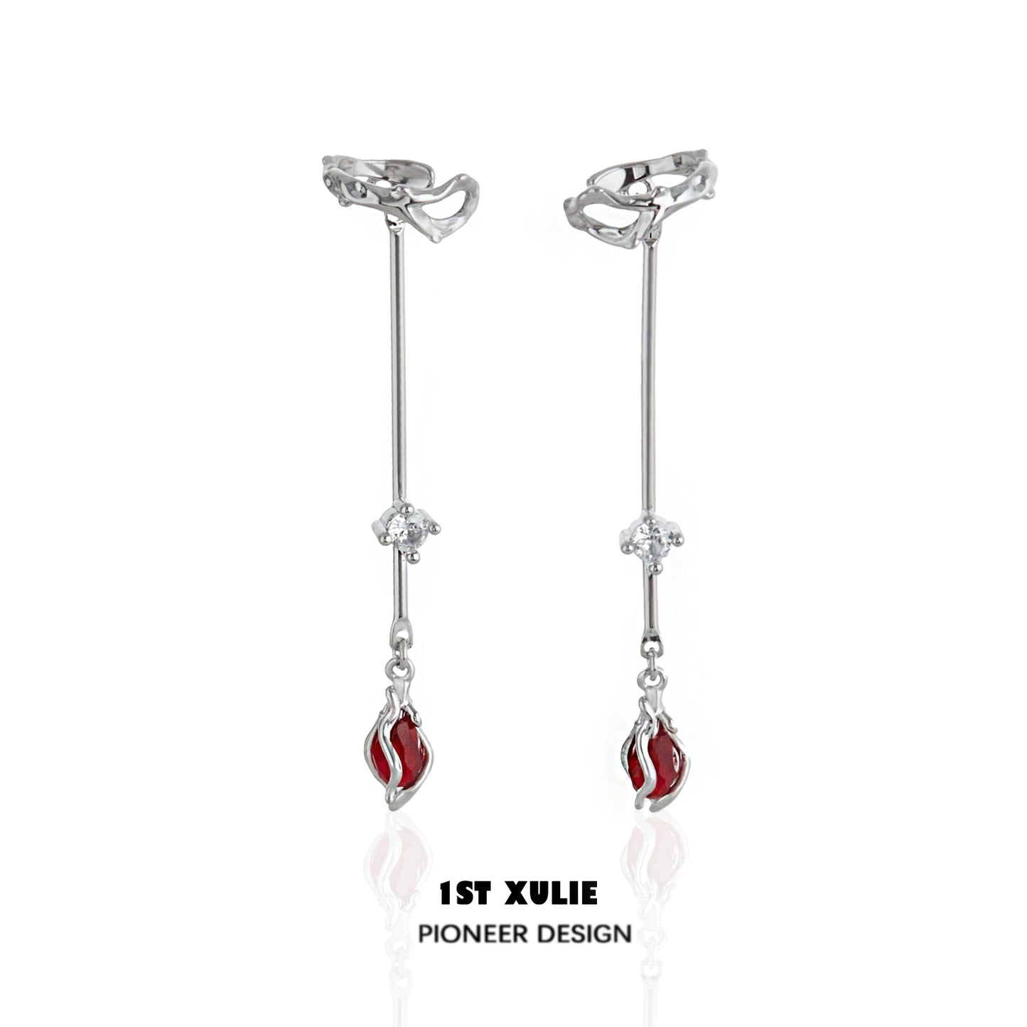 Elegant Rose Affair Ear Hangers