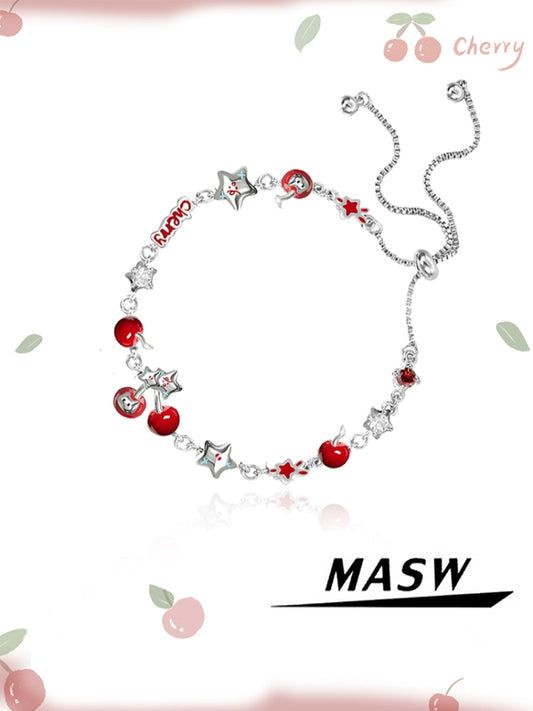 Starlight Cherry Bracelet