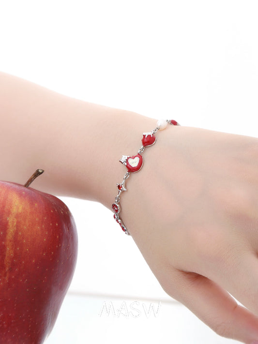 Sweet Sliced Apple Bracelet