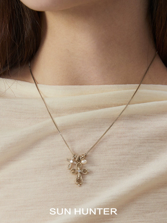 Elegant Faith Charm Necklace