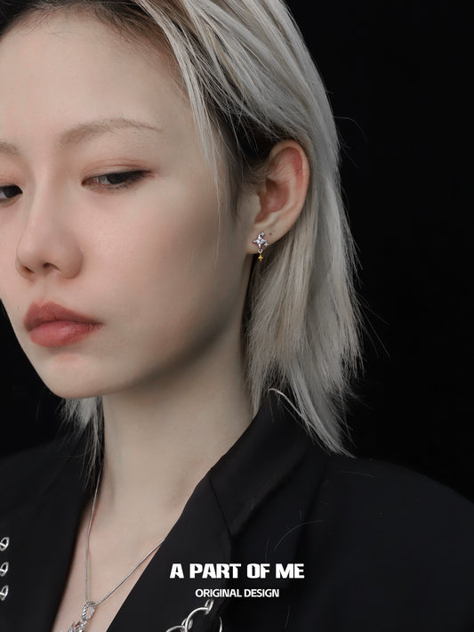 Twinkle Stars Stud Earrings