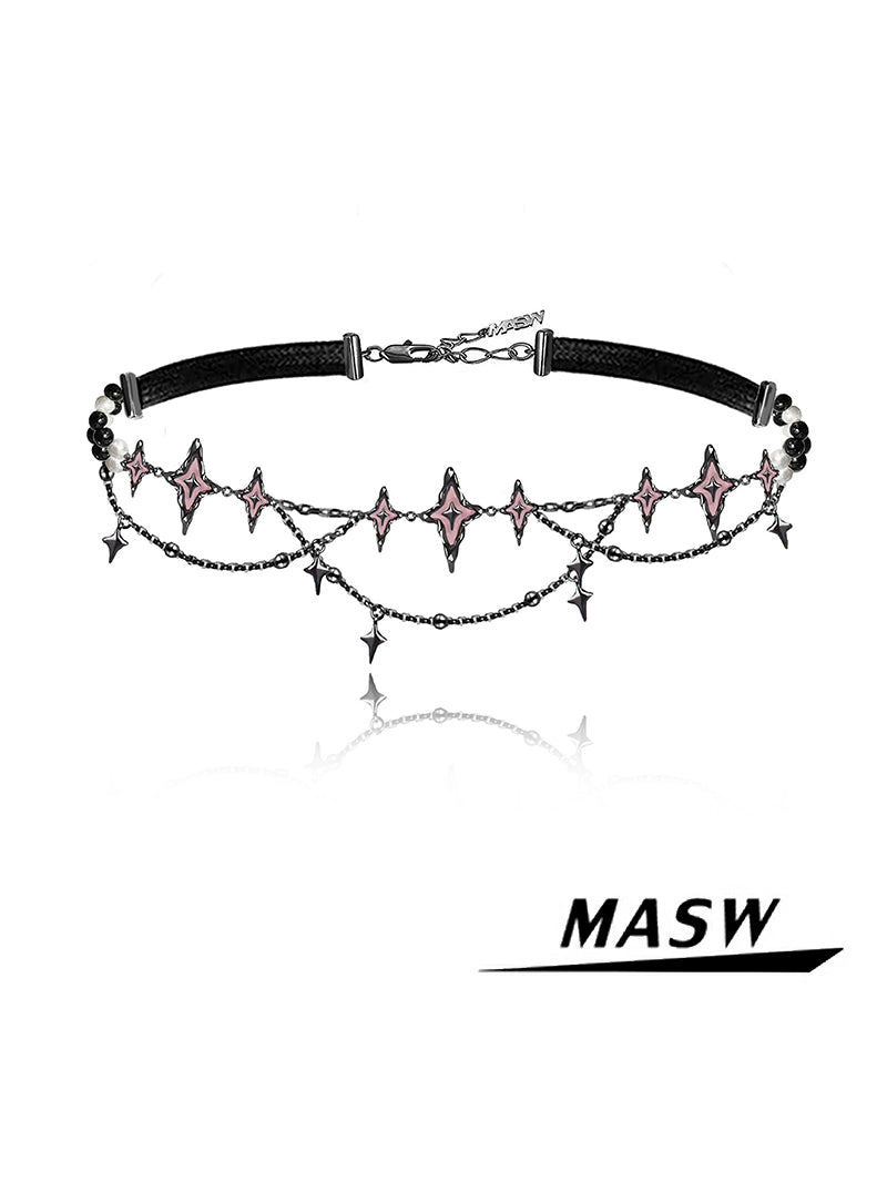 Pink Astral Punk Choker