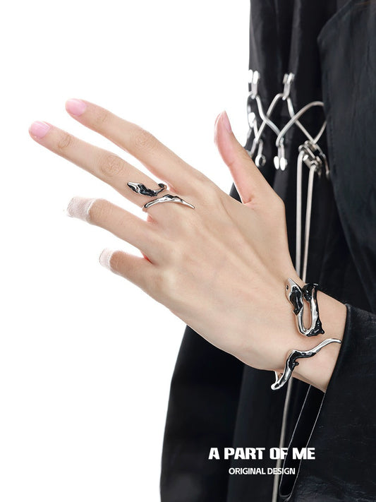 Slytherin Snake Wrap Bracelet