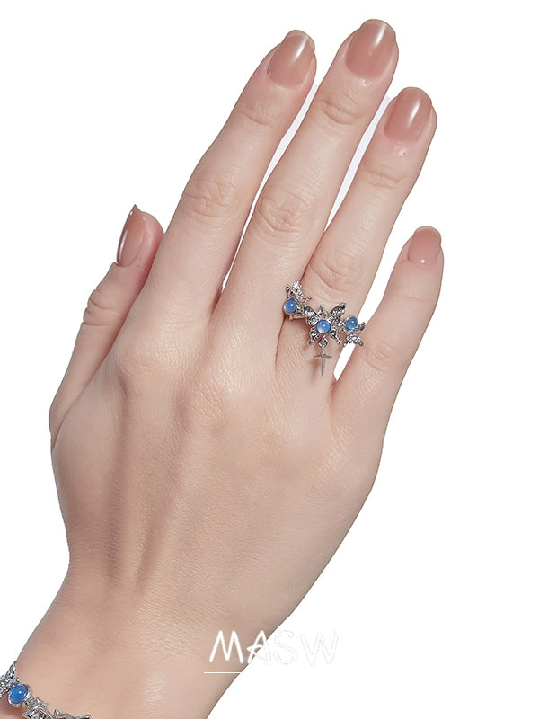 Enchanted Mist Butterfly Ring