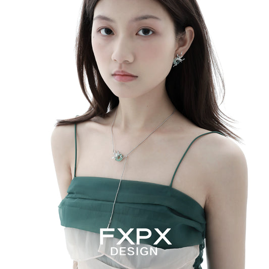 Iris Safety Buckle Necklace