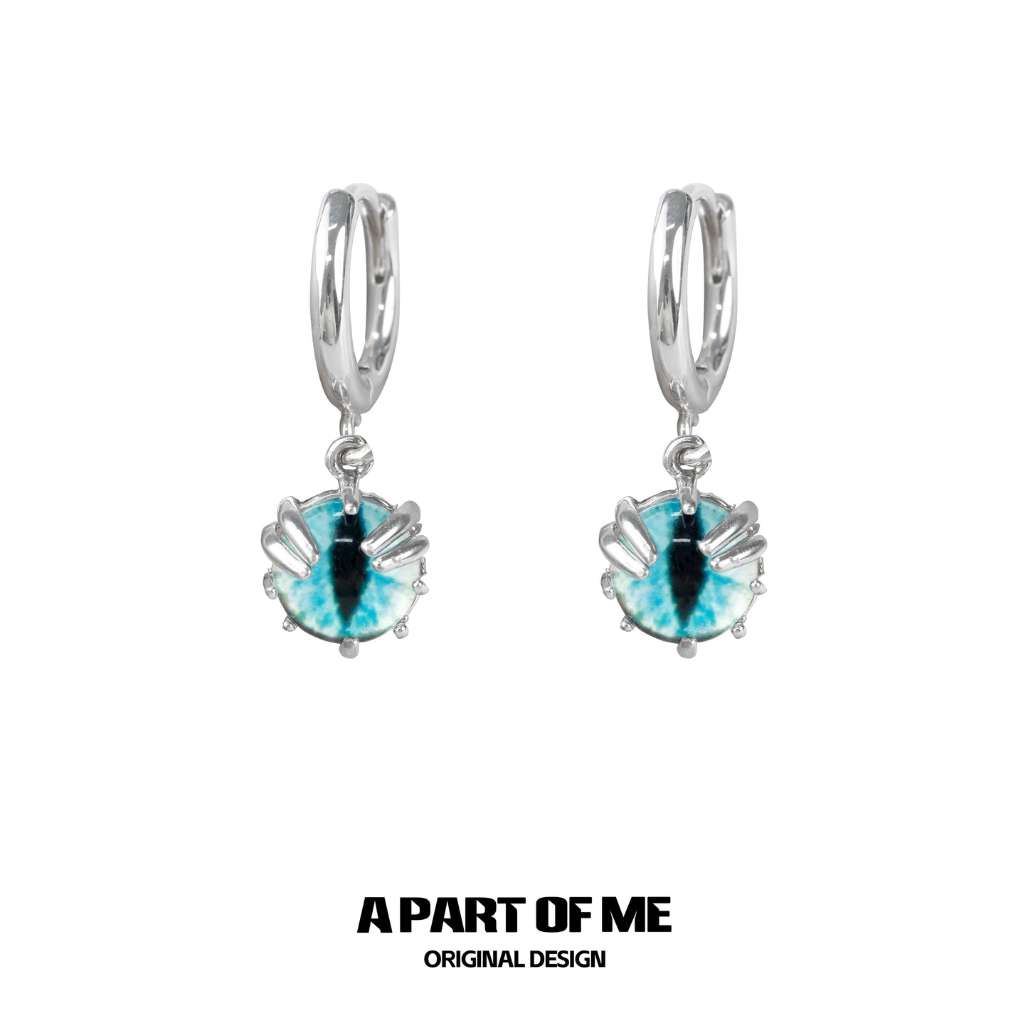 Blue Eye Little Devil Earrings