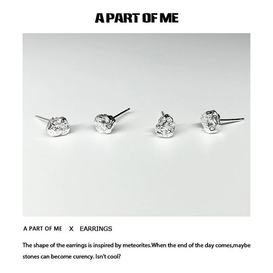 Doomsday Lava Stud Earrings