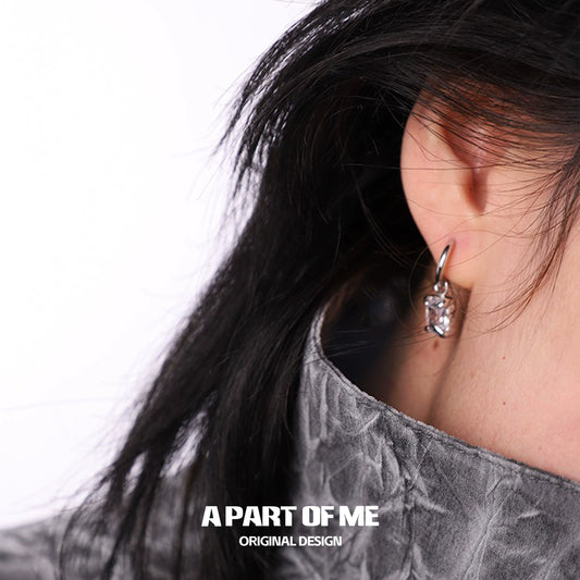 Enigmatic Cage Cool Silver Ring