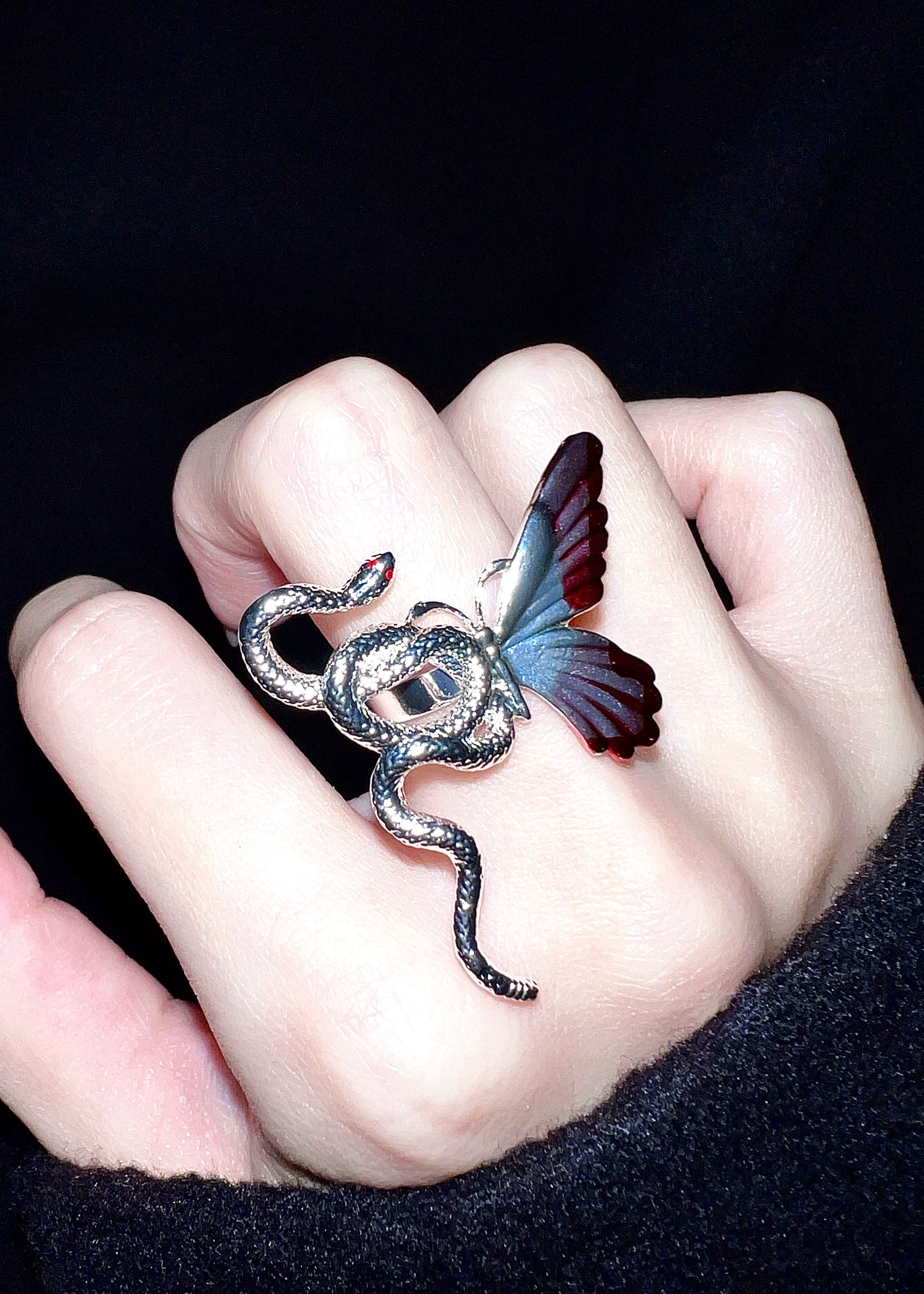 “Snake & Butterfly” Bloody Necklace