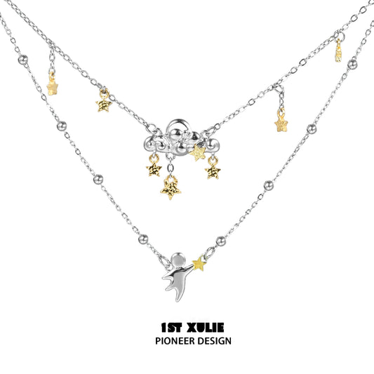 Lonely Patient Double Necklace