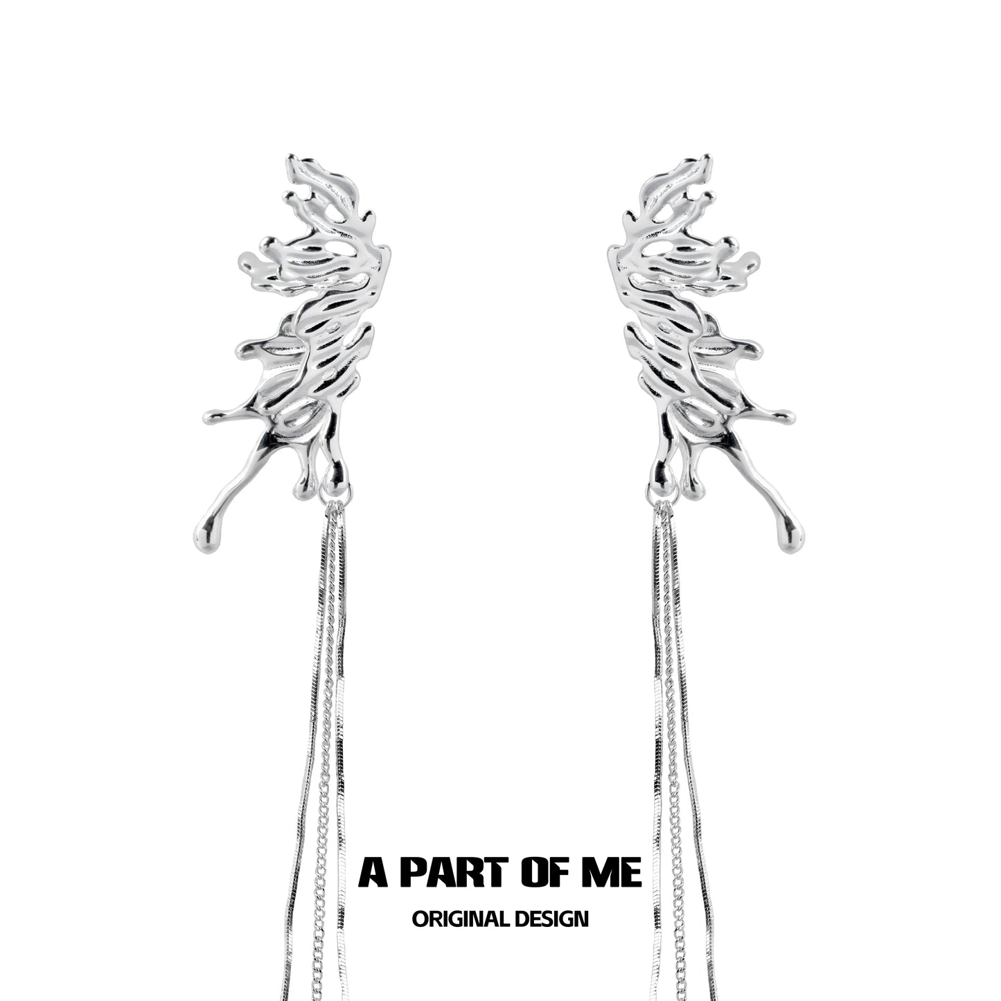 Metal Style Butterfly Ear Cuffs
