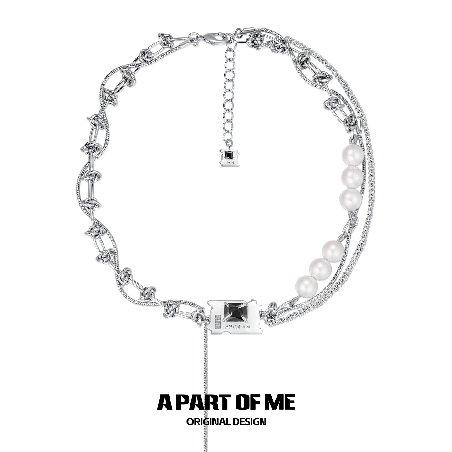 Elegant Thorn Pearl Necklace