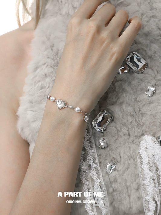 White Love Diamond Bracelet