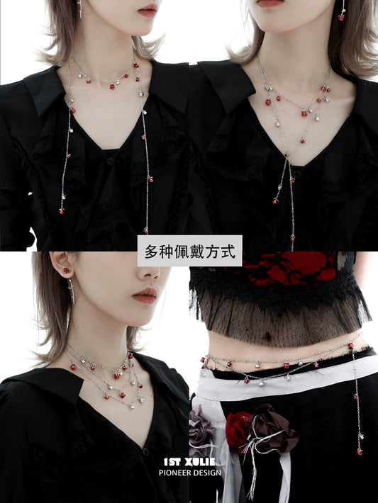 Rose Kiss Clavicle Chain