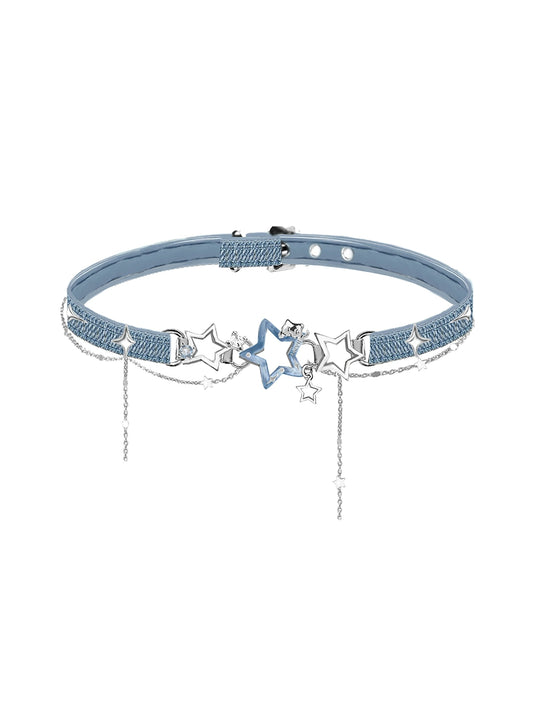 Denim Star Spice Choker