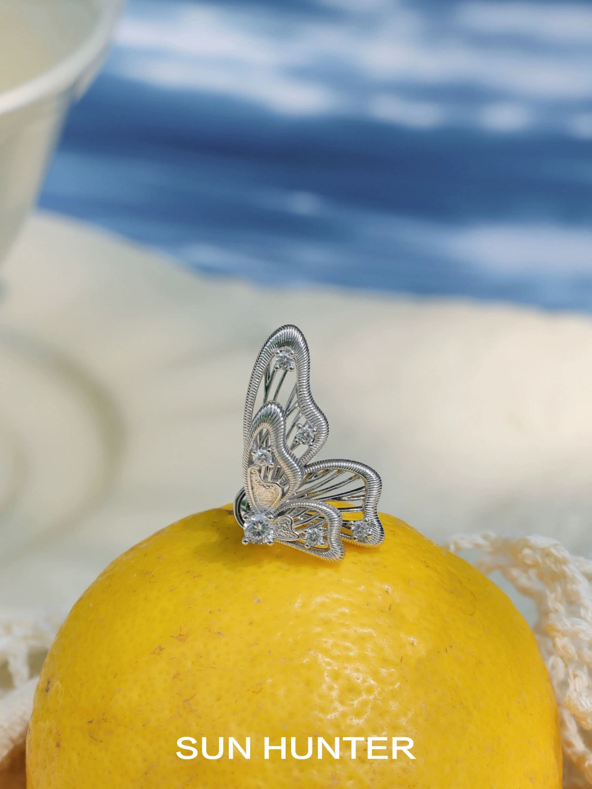 Romantic Butterfly Wing Earrings