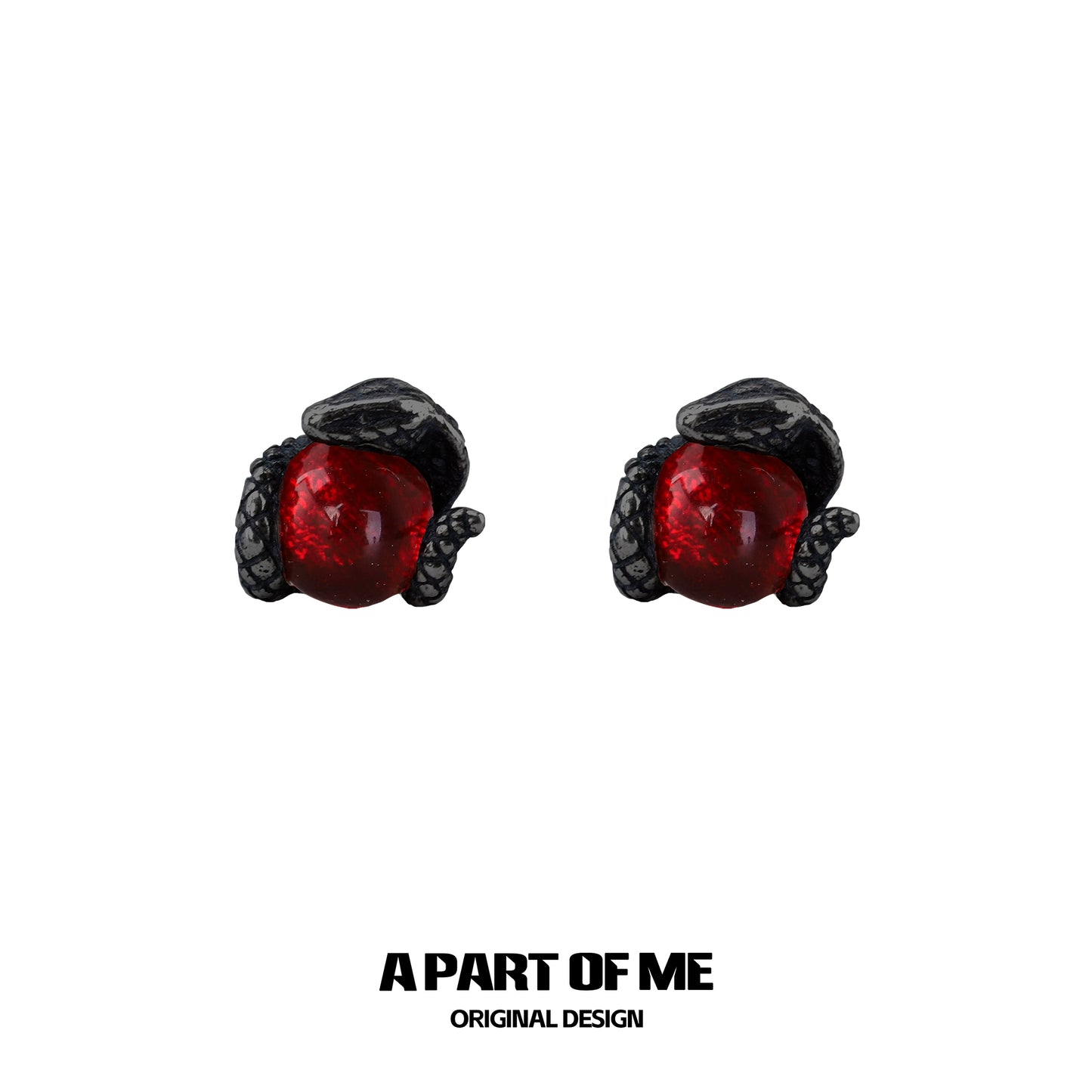 Hell Snake Stud Earrings