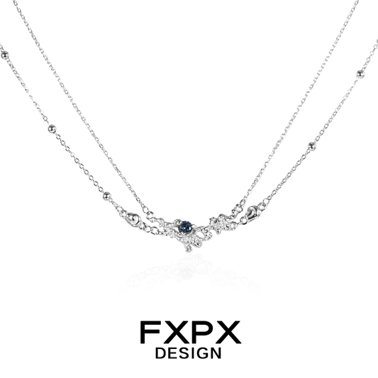 Blue Crystal Dream Necklace