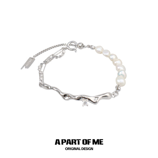 Timeless Pearl Silver Bracelet