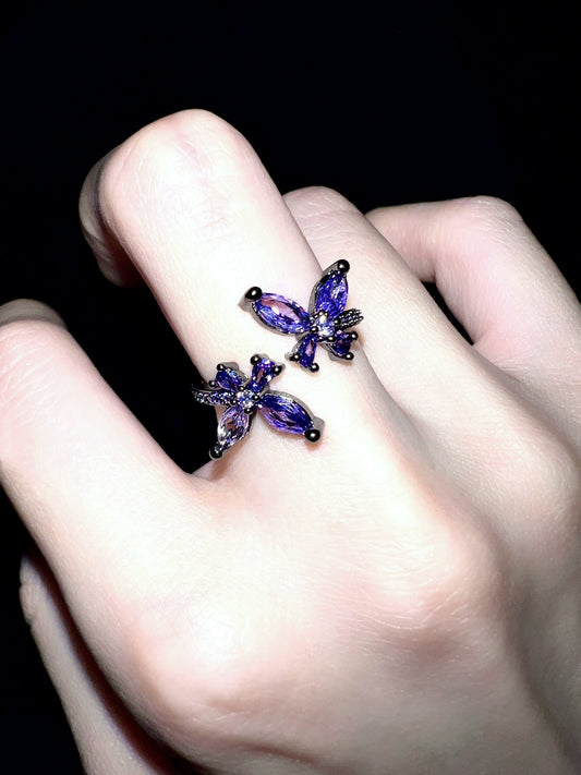 "Night Butterfly" Elf  Ring