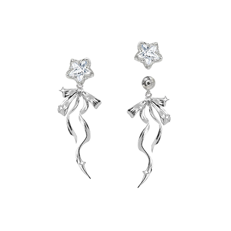 Galaxy Star Butterfly Earrings
