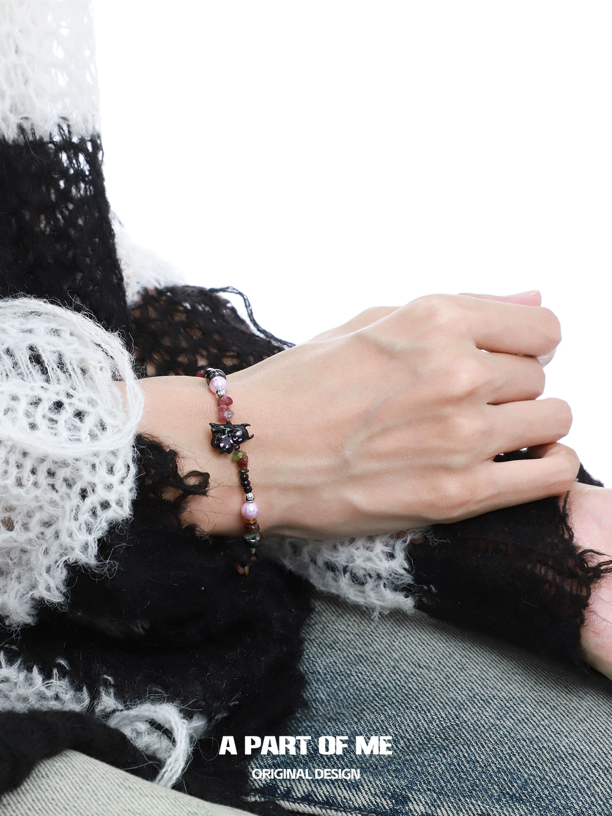 Little Demon Beaded Bracelet