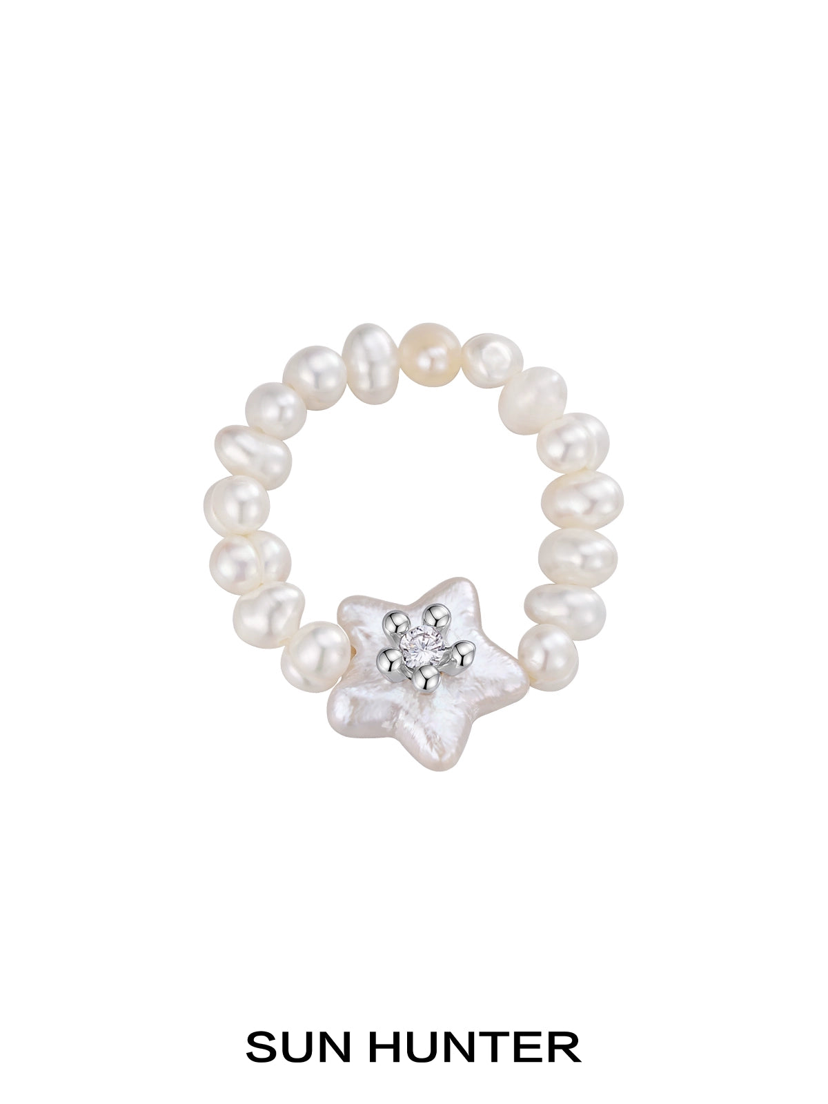 Island Star Pearl Ring