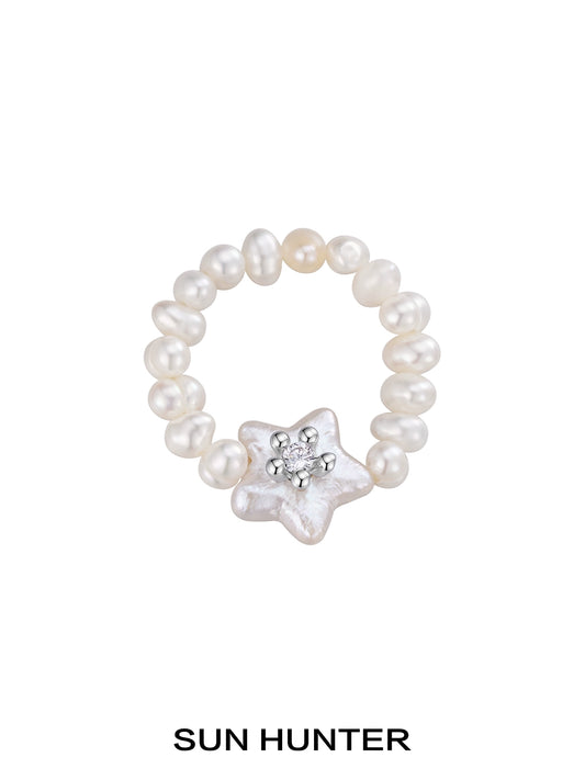Island Star Pearl Ring