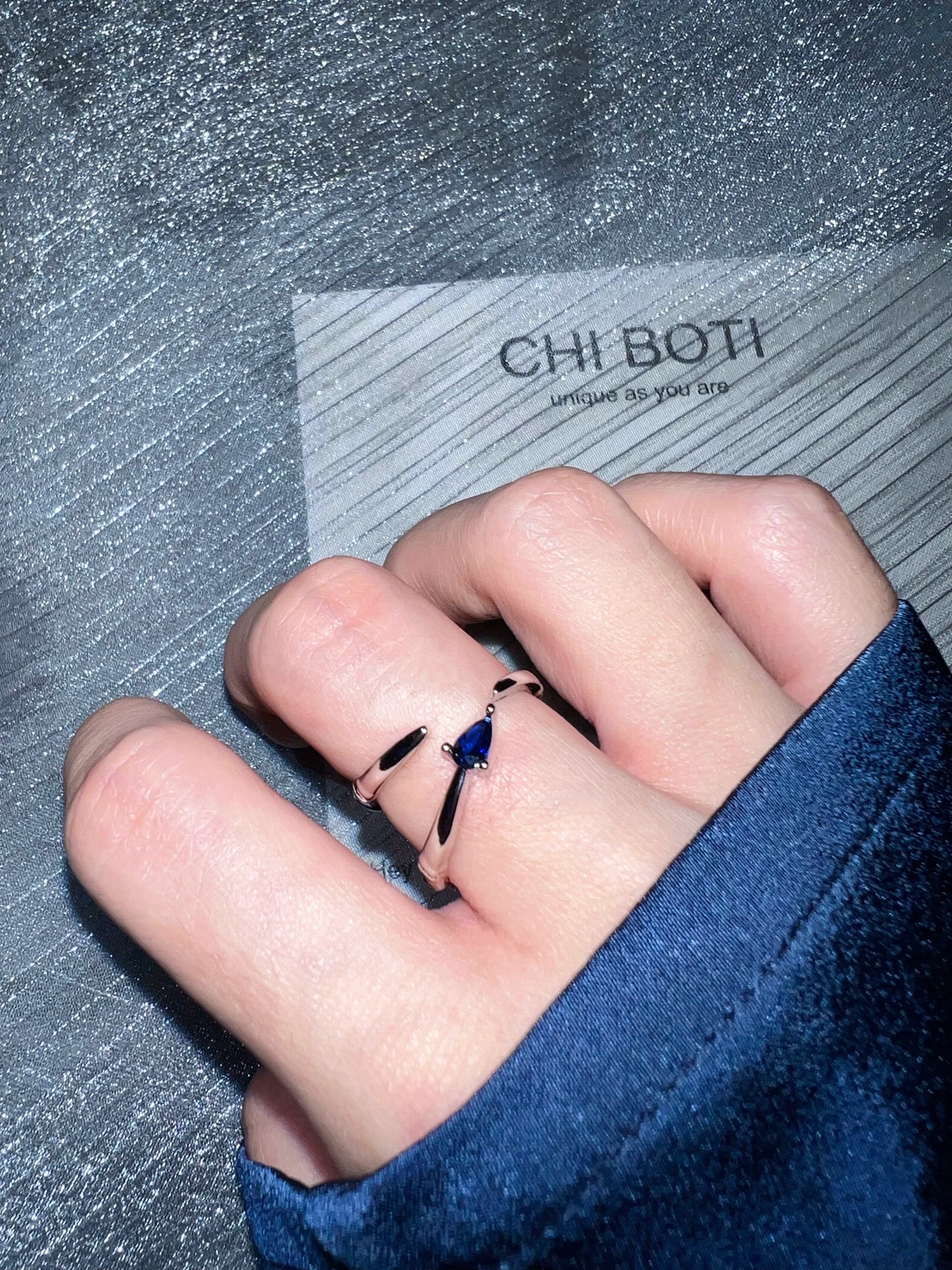 "Ravenclaw Eagle" Zircon Ring