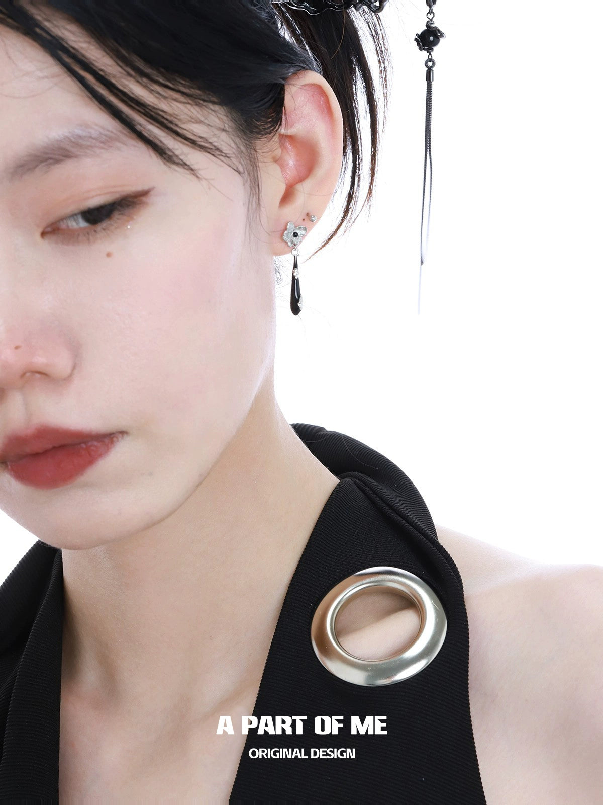 Abyss Evil Flower Earrings