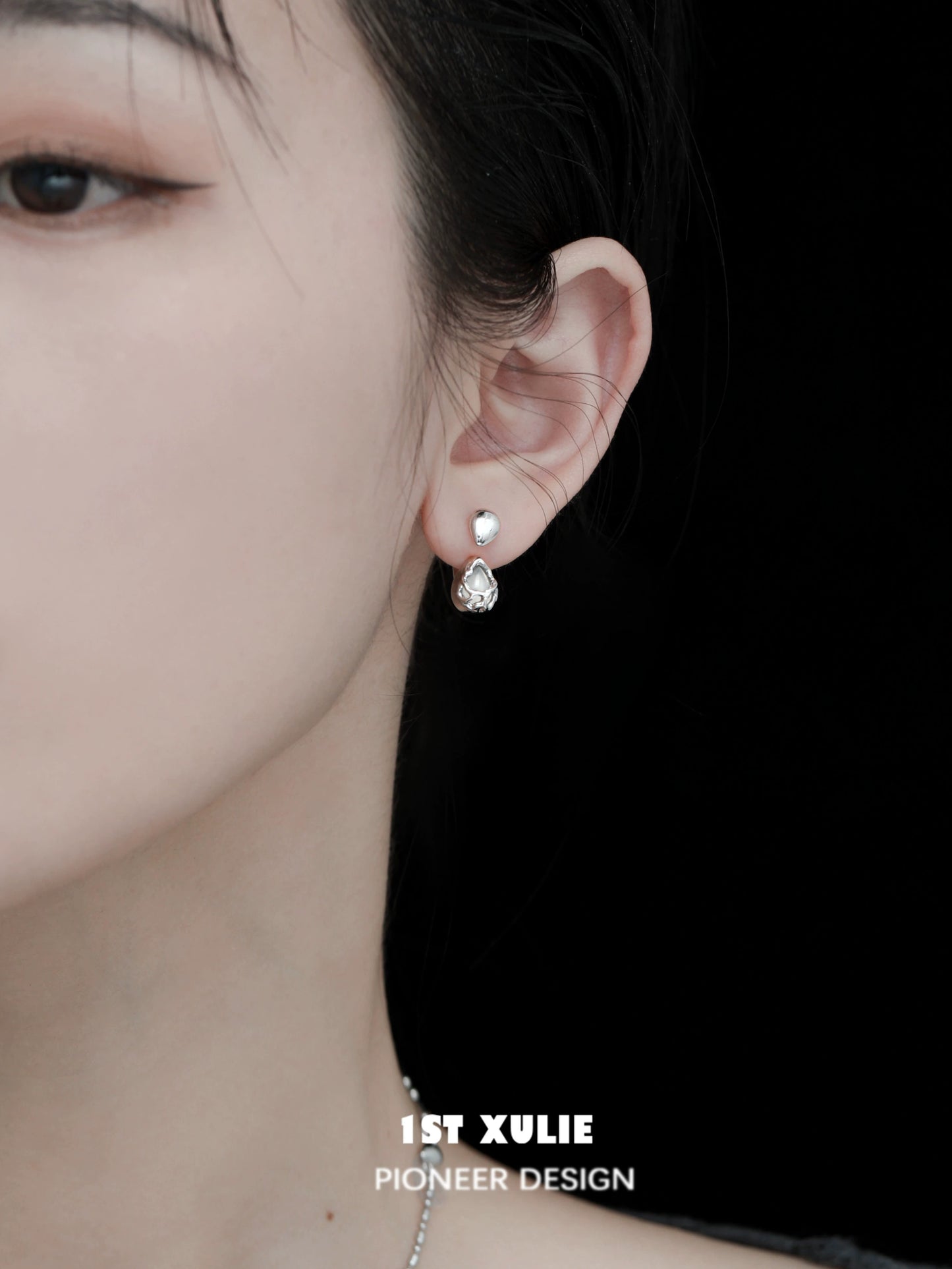 Moonlit Agate Water Dew Earrings