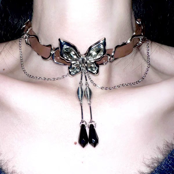 "Punk Butterfly" Gothic Choker